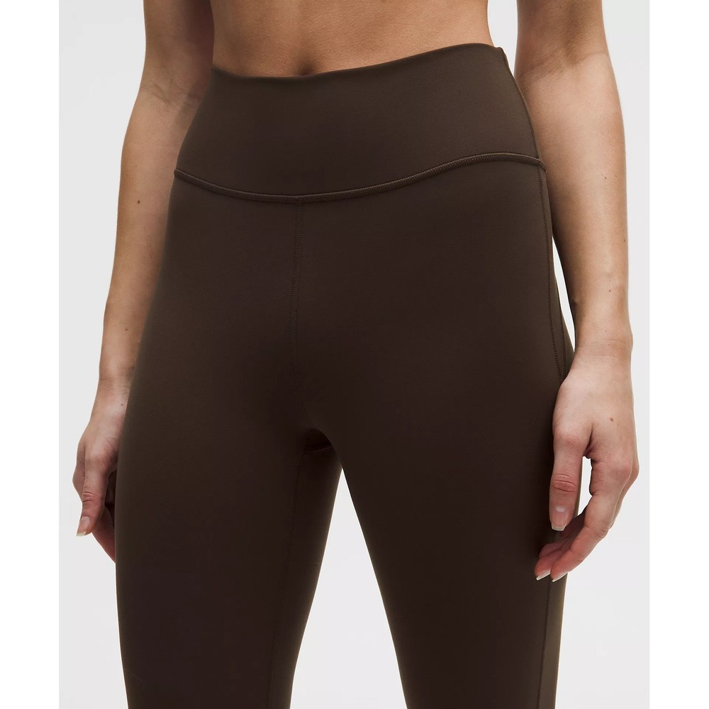 832-Lululemon-Groove Nulu High-Rise Flared Pant Regular-Walnut Crunch - Picture 3 of 5